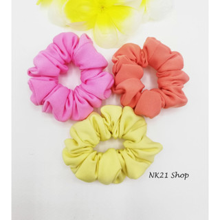 NK21 โดนัทรัดผม ไซส์มินิ หนังยางรัดผม Mini Scrunchies,Scrunchies,Scrunchy,Hair accessories