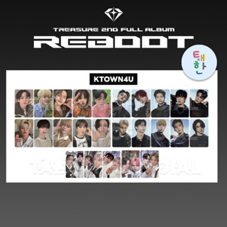 🔴ลด 50% SHOPEE LIVE🔴 [TREASURE] การ์ดอีเว้นท์ REBOOT [Ktown4u POB PHOTOCARD EVENT]