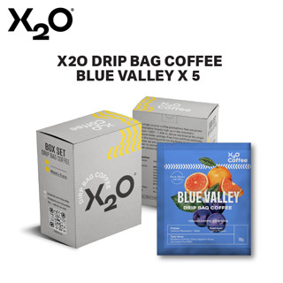 X2O  DRIP BAG COFFEE  BLUE VALLEY X 5