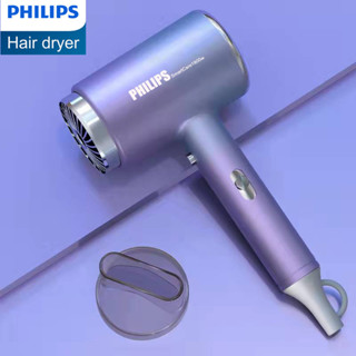 PHILIPS  เครื่องเป่าผม 1800W ปรับได้ 3 ระดับลมร้อน / เย็นง่ายต่อการพกพาเครื่องเป่าผม   8002