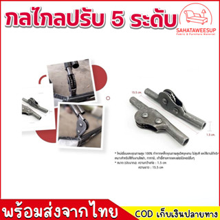 ตัวปรับโซฟา กลไกปรับโซฟาสามารถปรับได้ 5 ระดับ 180°