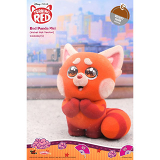 Hot Toys ฟิกเกอร์ของสะสม Cosbaby COSB1057 – Turning Red – Red Panda Mei Cosbaby (S) (Velvet Hair Version)