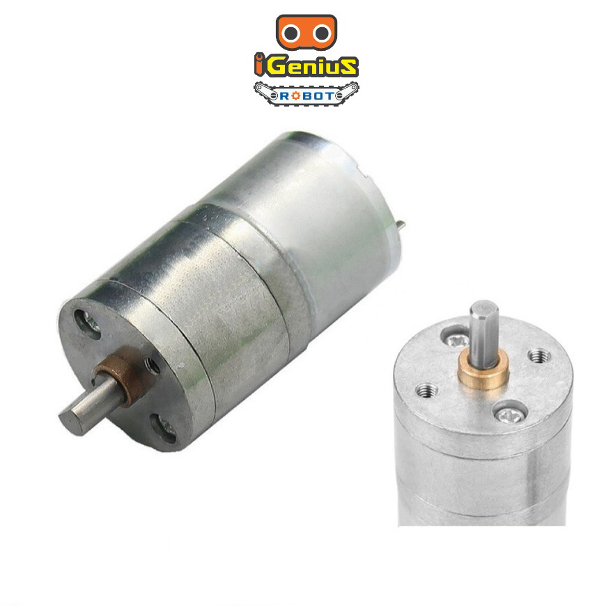 DC Motor มอเตอร์ ดีซี 422RPM แกนเหล็ก DC Micro Gear Motor 25GA 310 9V For RC Robot Car DIY Project