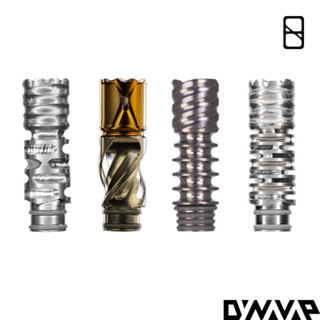 DYNAVAP Titanium Tip: Standard , Helix and VonG &amp; Omni ชิ้นส่วนไทเทเนี่ยม สำหรับ re-assembly Dynavap