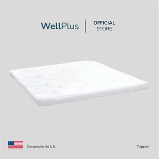 WellPlus Topper Conjugated Siliconized Fiber รุ่น ZPlus O2 หนา 4 นิ้ว ท็อปเปอร์สุขภาพ ที่นอน