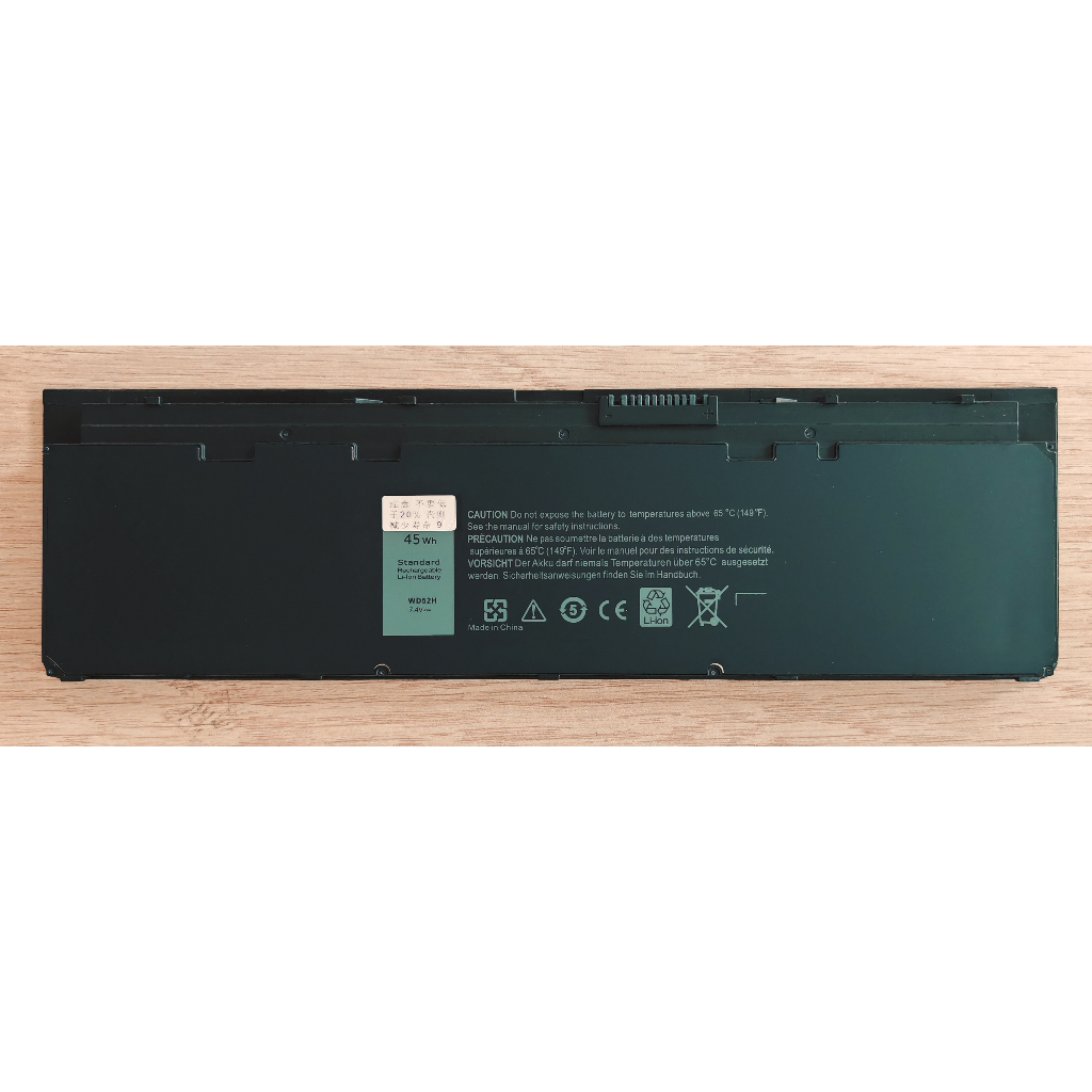 ✨ แบตเตอรี่โน๊ตบุ๊ค Dell WD52H F3G33 สำหรับ Dell Latitude 7250 E7240 E7250 แบตเตอรี่