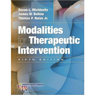 Modalities for Therapeutic intervention (Contemporary Perspectives in Rehabilitation) (Hardcover) ISBN:9780803623910