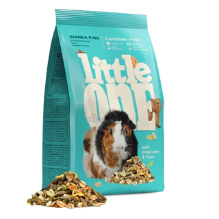Little One Feed Guinea pigs อาหารแกสบี้ (หนูเควี่) สูตรสมดุล เสริมวิตามินซี บำรุงขน ลดกลิ่นมูล