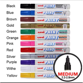(USP)💯แท้พร้อมส่ง💯(กล่อง12แท่ง) UNI PAINT MARKER PX-20 ปากกาเพ้นท์ แท่งใหญ่ ยูนิเพ้นท์ มาร์คเกอร์ ปากกาเพนท์ ปากกาน้ำมัน