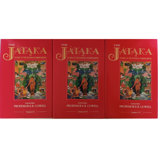 (ภาษาอังกฤษ) The Jataka or Stories of the Buddha's Former Births (All 3 books (6 volumes)) *หนังสือห