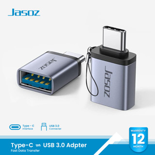 Jasoz อะแดปเตอร์ Type-C to USB 3.0 Adapter Fast Data Transfer