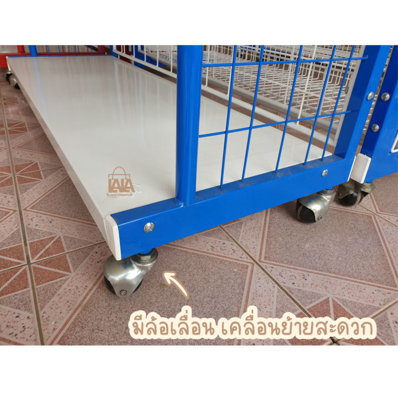 ชั้นมินิมาร์ท เหล็กหนาพิเศษ 2รุ่น 2สี - รูปที่ 7