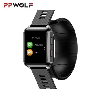 PPWOLF  Smart Watch วัดความดันแบบปั้มลม วัดOxygenในเลือด อัตราการเต้นหัวใจ วัดก้าวเดิน ออกกำลัง นอนหลับ