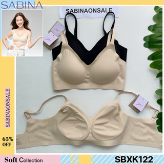 รหัส SBXK122 Sabina เสื้อชั้นใน รุ่น Soft Collection SBXK122BK สีดำ SBXK122C3 สีเนื้อเข้ม SBXK122CL สีเนื้ออ่อน