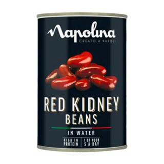 Napolina red kidney beans 400g. ถั่วแดงในน้ำ นำเข้าจากอิตาลี🇭🇺