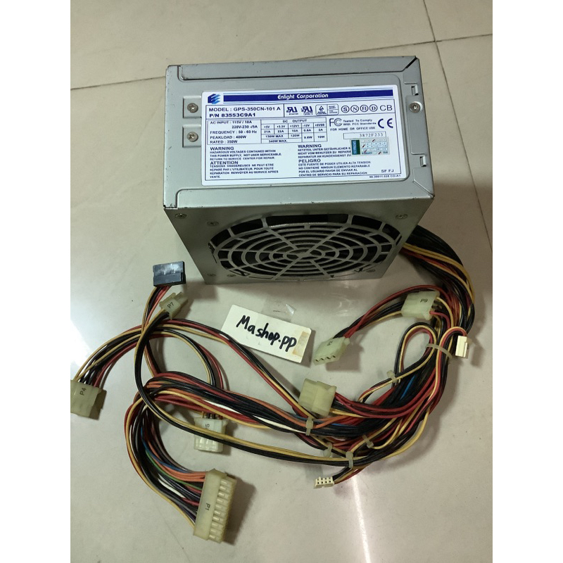 ซัพพลายคอมRAIDMAX RX-730SS 730Wถอดสายได้,POWER SUPPLY GPS-350CN-101A 350w 20+4Pin/อุปกรณ์จ่ายไฟAEROC