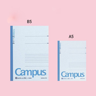 สมุด Campus 5BN (ลิขสิทธิ์แท้ จากญี่ปุ่น) มี2ขนาดให้เลือก (A5/B5)