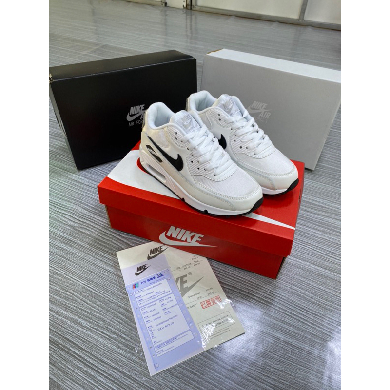 Nike Air max 90 สี่ขาวดำ 36…45 สินค้าพร้อมกล่อง พร้อมส่งจากไทย