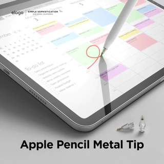 elago Metal Pencil Replacement Tips for Apple Pencil Pro, USB C, 1&2 สำหรับเปลี่ยนหัวปากกา มี 2 ชิ้น