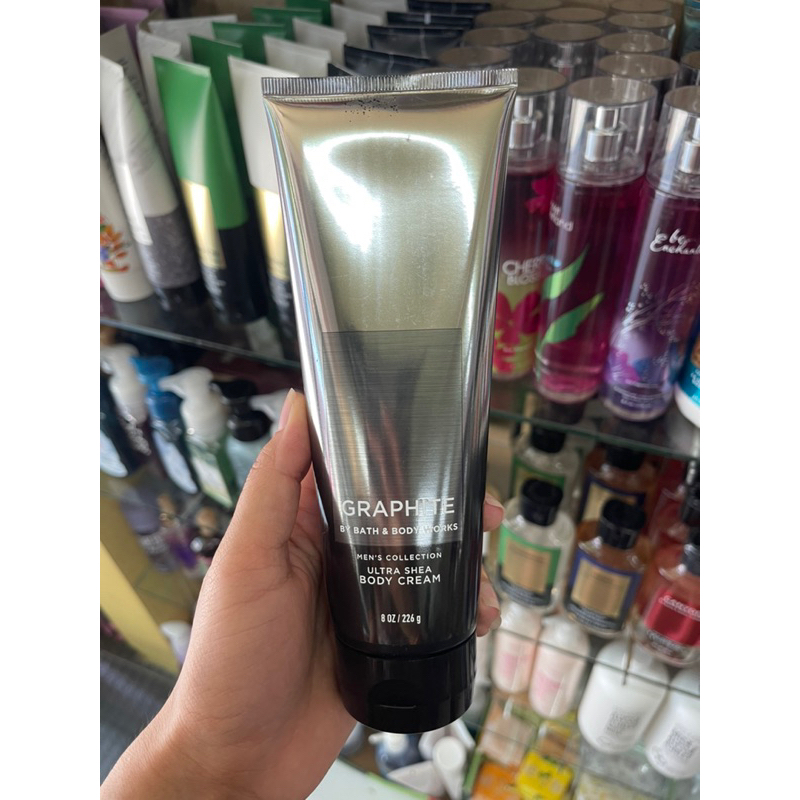 Bath & Body Works Graphite Ultra Shea Body Cream 226 g. ของแท้