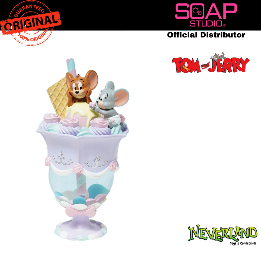 Soap Studio Tom and Jerry Candy Parfait Snow Globe