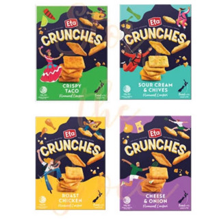 Eta crunches 160g. แครกเกอร์อบกรอบ 2รสชาติ นำเข้าจากนิวซีแลนด์🇳🇿