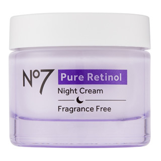 No7 Pure Retinol Night Repair Cream 50 ML นัมเบอร์เซเว่น เพียว เรตินอล ไนท์ รีแพร์ ครีม 50 มล.