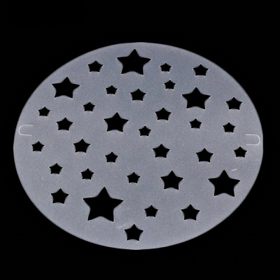 แม่พิมพ์ ลายฉลุพิมพ์ Cake Stencil หัวใจ ดอกไม้ ดาว วันเกิด แผ่นฉลุโรยผงไอซิ่ง โกโก้ โรยแต่งหน้าเค้ก - รูปที่ 2