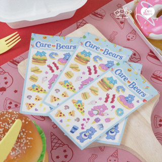 สติ้กเกอร์ -Care Bears Snack Attack Collection