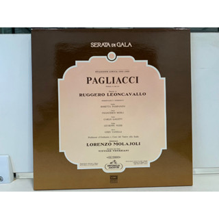 2LP Vinyl Records แผ่นเสียงไวนิล PAGLIACCI-RUGGERO LEONCAVALLO (J1L25)