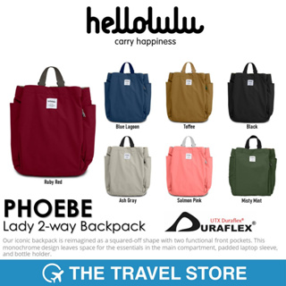 HELLOLULU Phoebe Lady 2-ways Backpack กระเป๋าเป้ สะพายหลัง ผู้หญิง สุภาพสตรี