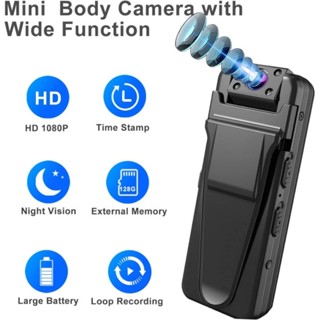 Camera Police Action Camera FHD1080P wifi กล้องติดเสื้อ​ กล้องติดหน้าอก​ กล้อง​ติดกระเป๋า​ กล้อง​วงจรปิด​