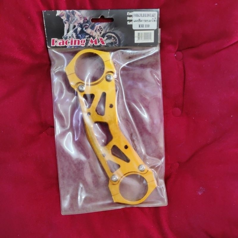 แผงยึดกระบอกโช๊คหน้า ksr