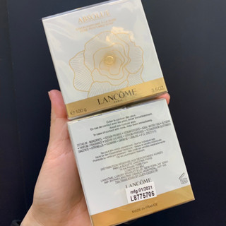 Lancome Absolue Rose Purfumed Soap 100g. rare items หายากมากกกกค่ะ ปกติไม่มีขายในห้าง ต้องทำยอดซื้อสูงๆๆ ถึงได้มาค่ะ