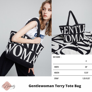 [พร้อมส่ง] กระเป๋า Gentlewoman Terry Tote Bag