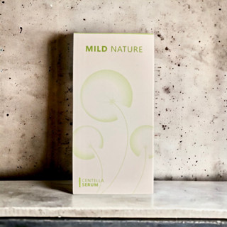 Mild Nature เซรั่มบำรุงผิวจากใบบัวบก จากพืชธรรมชาตินานาชนิด เพื่อผิวแพ้ง่ายมาก รักษาที่ต้นเหตุสิว ให้ผิวชุ่มชื้นสูง