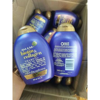 แชมพู OGX Thick &amp; Full + Biotin &amp; Collagen Shampoo 385ml.