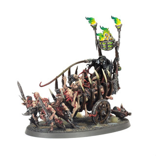 Warhammer AOS : Soulblight Gravelords : Corpse Cart with Balefire Brazier