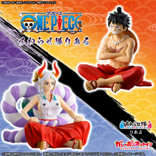 🔥พร้อมส่ง🔥 [เลือกแบบได้] Gachapon SUWARASETAI REAL One Piece Bandai Premium วันพีช พร้อมไข่ +ใบปิด นำเข้าจากญี่ปุ่น