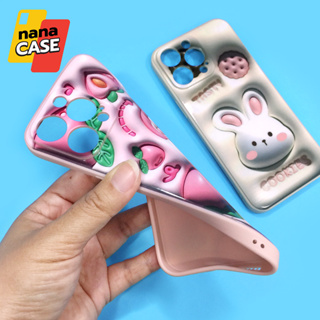 เคสVivo Y02/Y12/Y15/Y17/Y20/Y20s/Y12s/Y21 2021/Y22 2022 เคสนิ่มสีพาสเทล TPU กันเลนส์กล้อง พิมพ์ลายการ์ตูนน่ารัก