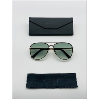 แว่นกันแดด GAMT 60mm. เขียวพาสเทล Vintage Clear Aviator Sunglasses,Mirrored Lens Designer Women Sunglasses Pastel Green