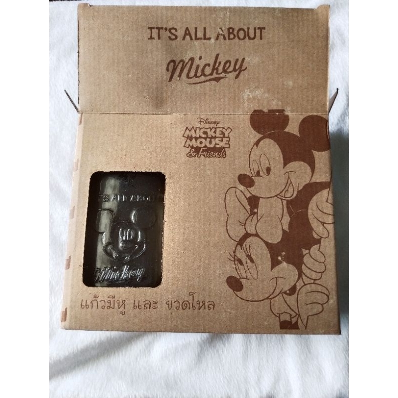 แก้วมีหู และขวดโหล mickey mouse