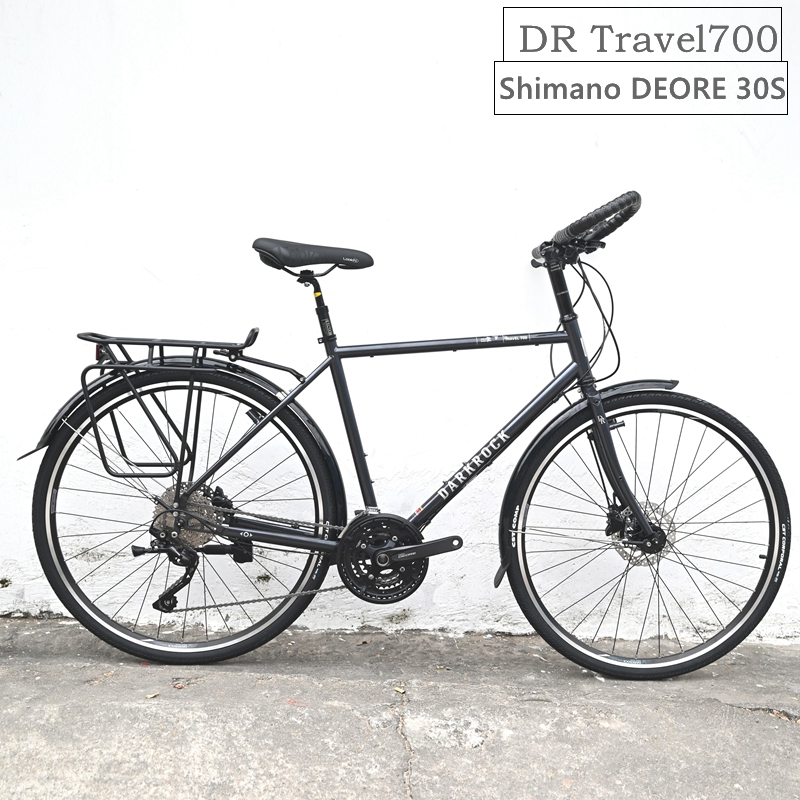 จักรยานทัวร์ริ่ง DARKROCK Super Travel 700 Touing bike 3*10 สปีด Deore, 2023