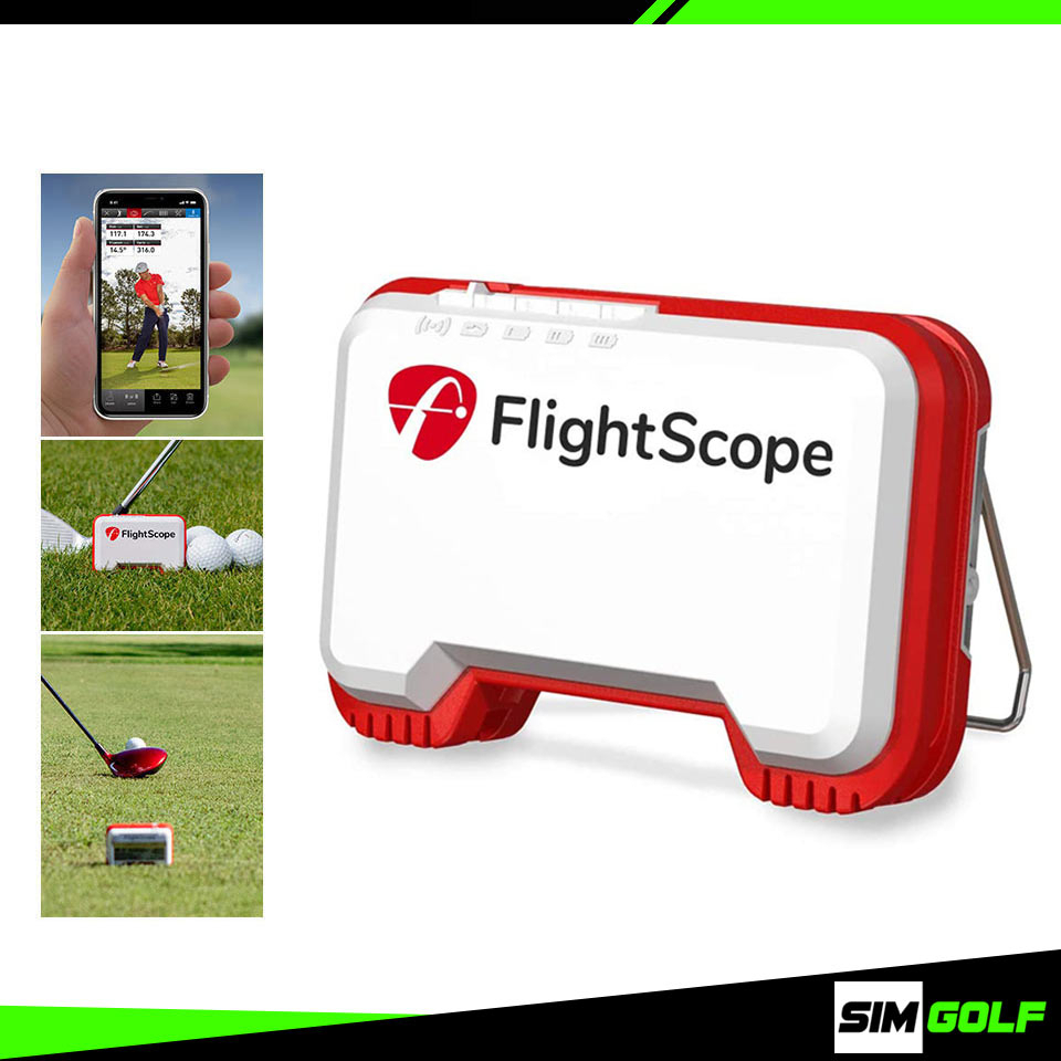 FLIGHTSCOPE MEVO Launch Monitor เครื่องอ่านค่าการตีกอล์ฟ วิเคราะห์วงสวิง | SIM GOLF