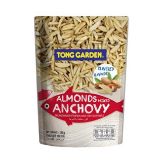 almond anchovy 140g. ถั่วอัลมอนด์รสแอนโชวี่