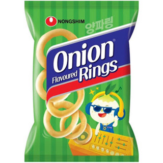 Nongshim onion rings 50g. ขนมอบกรอบรสหัวหอม ขนมนำเข้าจากเกาหลี🇰🇷