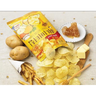 haitai honey butter chips 60g. มันฝรั่งทอดกรอบ รสฮันนี่บัตเตอร์ ขนมนำเข้าจากเกาหลี🇰🇷