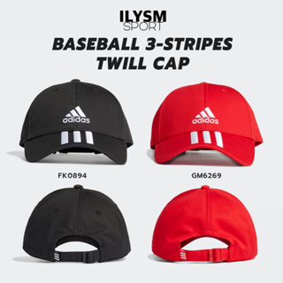 หมวกกันแดด Adidas ของลิขสิทธิ์แท้ BASEBALL 3-STRIPES TWILL CAP FK0894/FQ5411