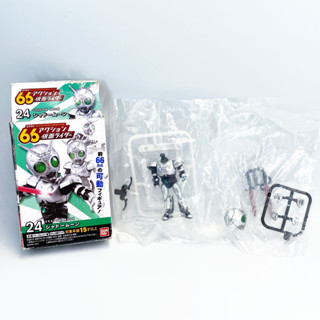 Bandai 66 Action Kamen Rider Shadow Moon คาเมนไรเดอร์ มาสค์ไรเดอร์ Masked Rider จุดขยับ SD ShadowMoon Black