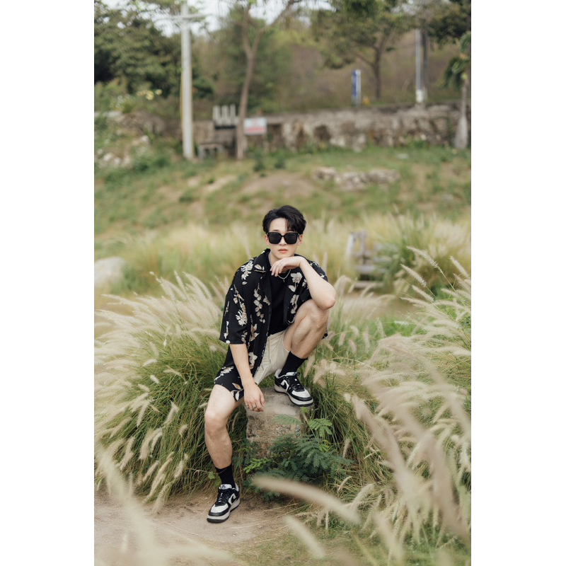 KINS | Hawaii Shirt เสื้อฮาวาย ทรง Oversize ชุดเดินชายทะเล (รหัส : HW14)